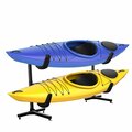 Raxgo Freestanding Kayak Storage Rack, Indoor & Outdoor Kayak Stand for 2 Kayaks RGFSKR